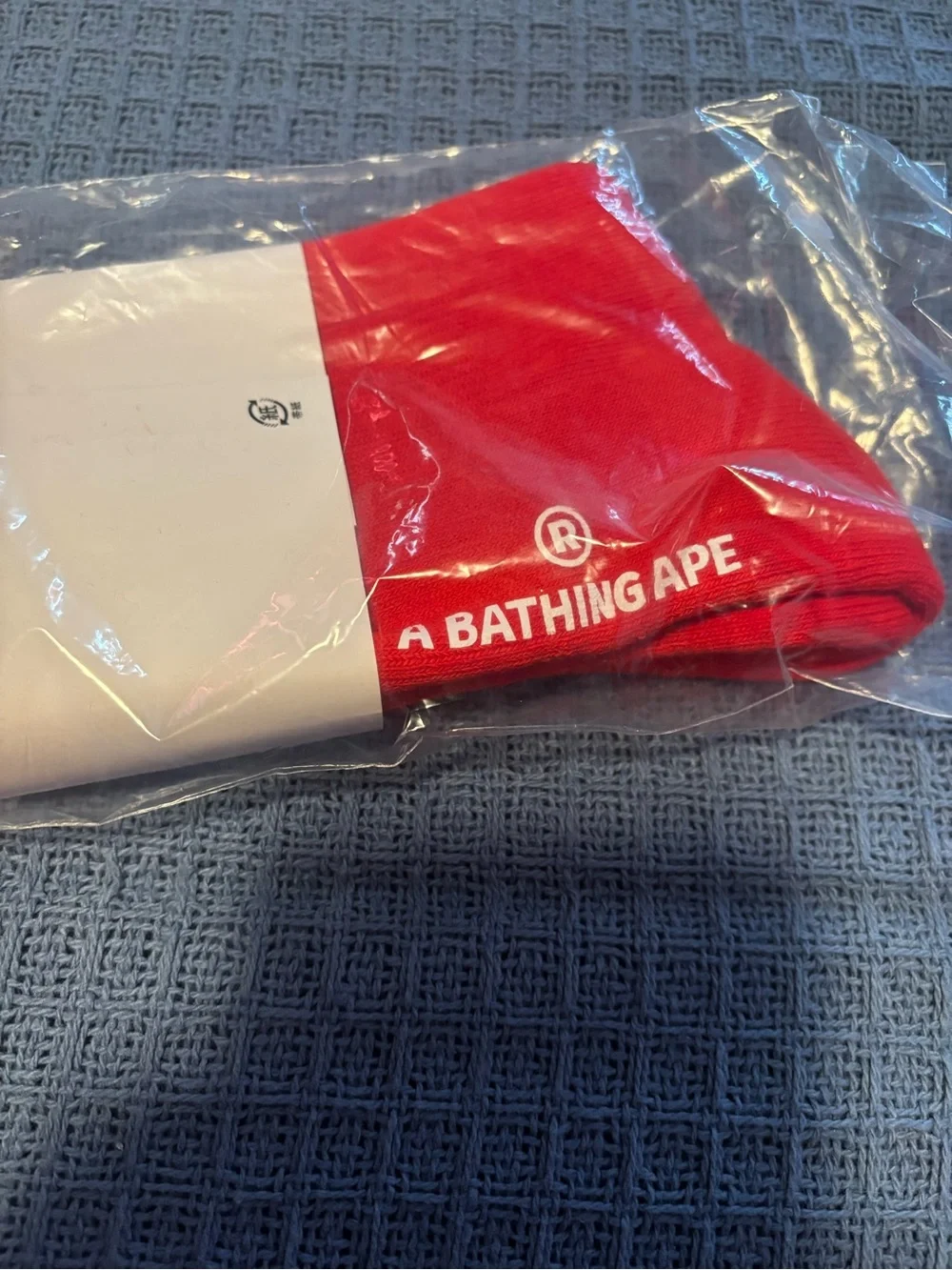 Bape bold red